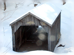 Restored Copeland Covered Bridge February 2003