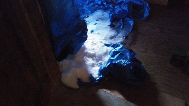 EHS Rural Museum Snow Leak 20170322_152026